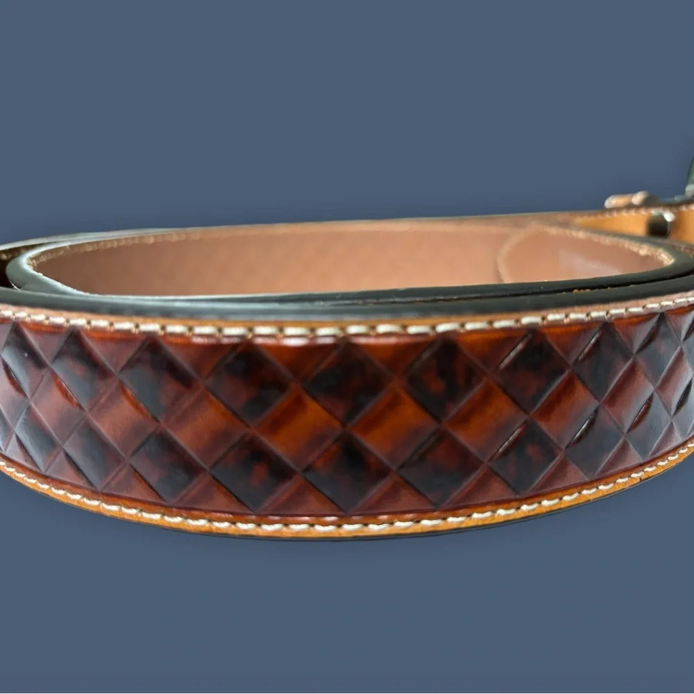 Nocona tooled leather